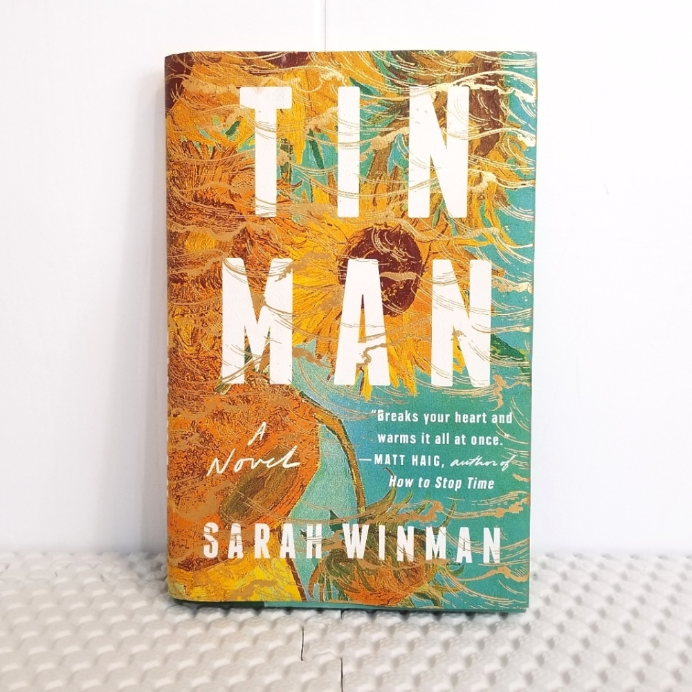 Book - Tin Man Novel - By Sarah Winman - Hard Cover